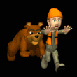 Hunter and Bear