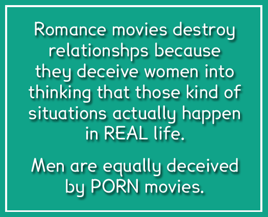 About romance novels and rated videos