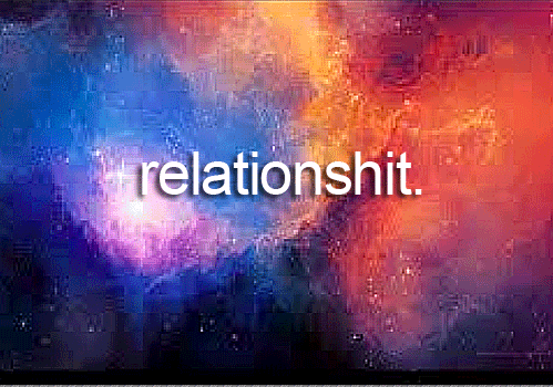 Negative misspell of the word relationships, exchange the ps for t