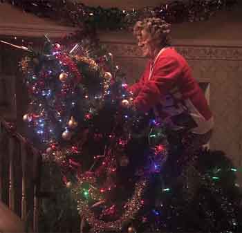 Mrs Brown's revolving Christmas Tree