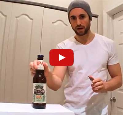How To Open A Beer Bottle