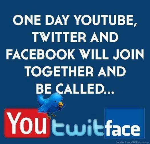 Join YouTube, Twitter and Facebook and get You Twit Face