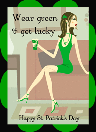 May the wind at your back not be the results of the corned beef and cabbage you had for lunch. Happy St. Patrick's Day