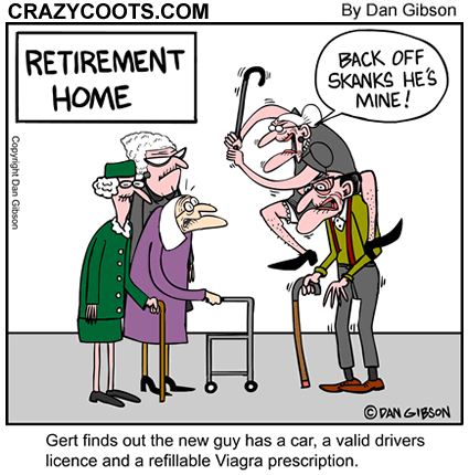 Retirement home humor