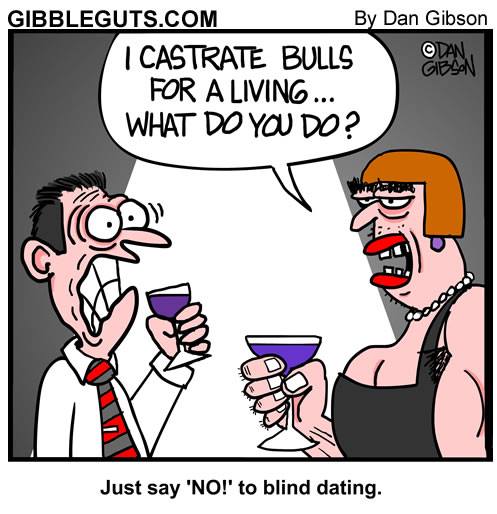 The Question all Singles Ask, a funny cartoon